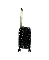 Jenni Chan Polka Dot 3-Piece Hardside Spinner Set