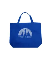 Nature Lover - Large Word Art Tote Bag