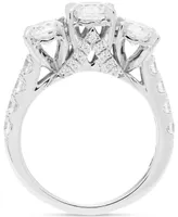 Diamond Three Stone Engagement Ring (2 ct. t.w.) in 14k White Gold