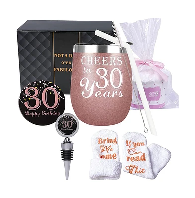 30th Birthday Gifts for Women, 30 Years Old Presents, Dirty 30 Gift Ideas, Celebratory Items for 30 Year Old Woman, Memorable and Unique 30th Birthday