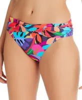 Bleu by Rod Beattie Women's Bold Rush Sarong Hipster Bikini Bottoms