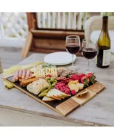 Disney's Mickey Minnie Mouse Covina Acacia and Slate Charcuterie Board