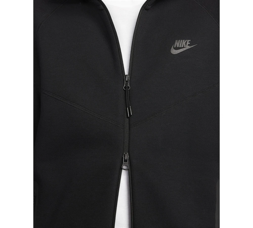 Nike Men's Tech Fleece Windrunner Athletic-Fit Full-Zip Hoodie