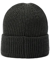 Michael Kors Men's Racked Ribbed Cuffed Logo Hat