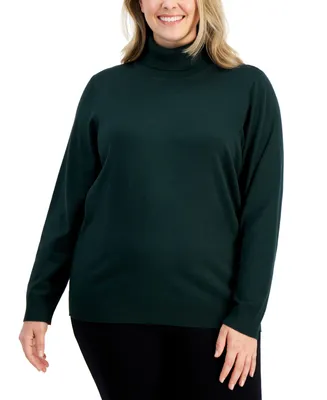 Calvin Klein Plus Size Turtleneck Sweater