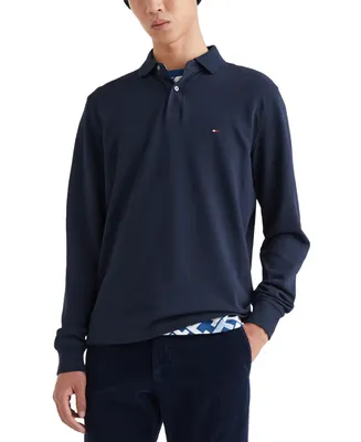 Tommy Hilfiger Men's 1985 Regular-Fit Long-Sleeve Polo Shirt