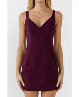 endless rose Women's Fitted Dress
