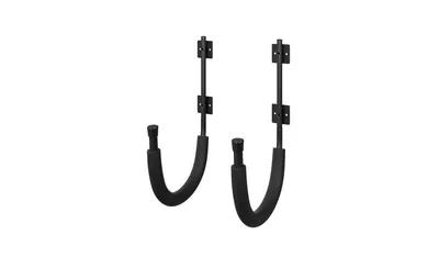 Kayak Storage Rack - Kayak Wall Mount Hangers with 100lb Capacity for Paddleboards, Surfboards, or Snowboards - For Garage or Shed by Rad Sportz
