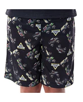 Monster Jam Boys Skull Throttle Truck Shirt And Shorts 2 Piece Pajama Set (Md, 8)