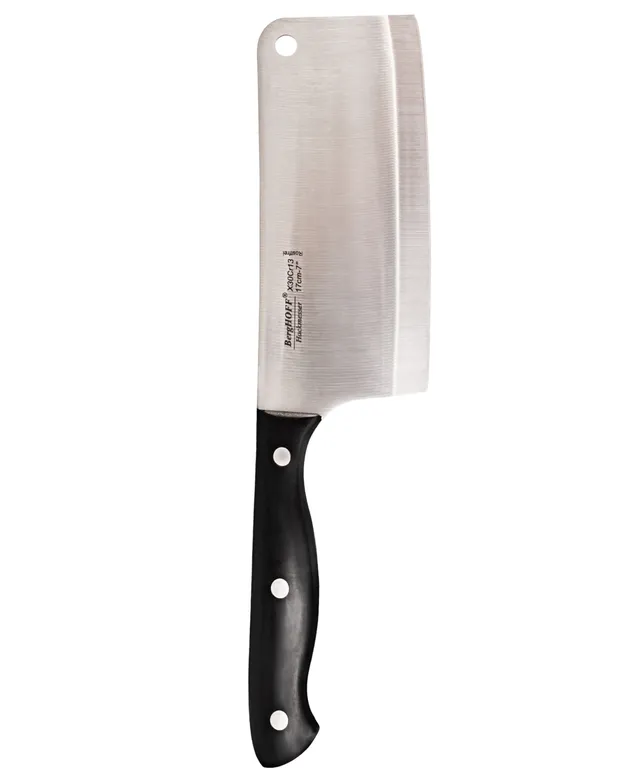 BergHOFF 8pc PP Knife Set with Universal Black Knife Block, Mint
