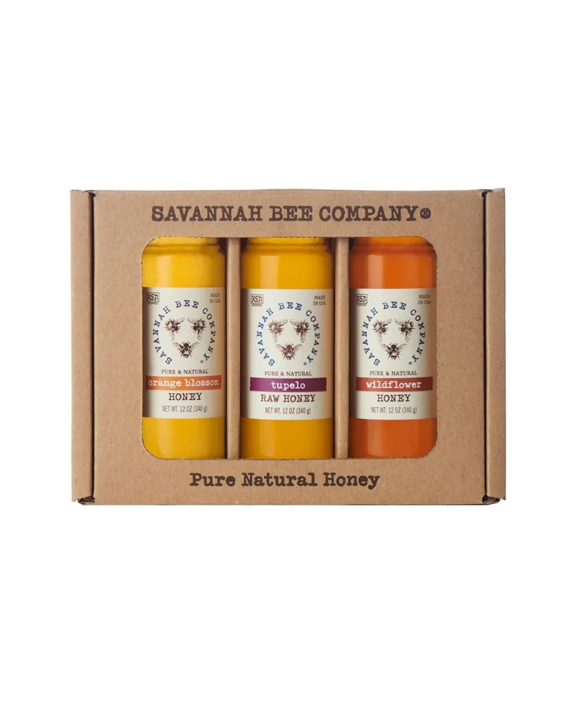 Savannah Bee Company Southern Honey 12 Oz Gift Set