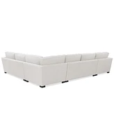 Nightford 148" 4-Pc. Fabric Chaise Sectional, Created for Macy's