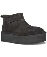 Madden Girl Embracce Cozy Mini Platform Booties