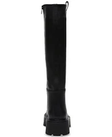 Madden Girl Crow Wide-Calf Lug-Sole Knee High Boots