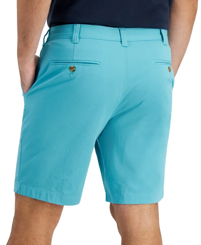 Club Room Men's Regular-Fit 9 4-Way Stretch Shorts, Created for Macy's
