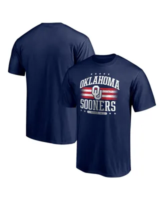 Men's Fanatics Navy Oklahoma Sooners Americana T-shirt