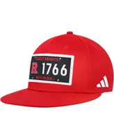 Men's adidas Scarlet Rutgers Scarlet Knights Established Snapback Hat