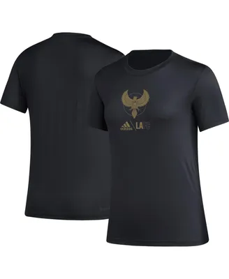 Women's adidas Black Lafc Aeroready Club Icon T-shirt