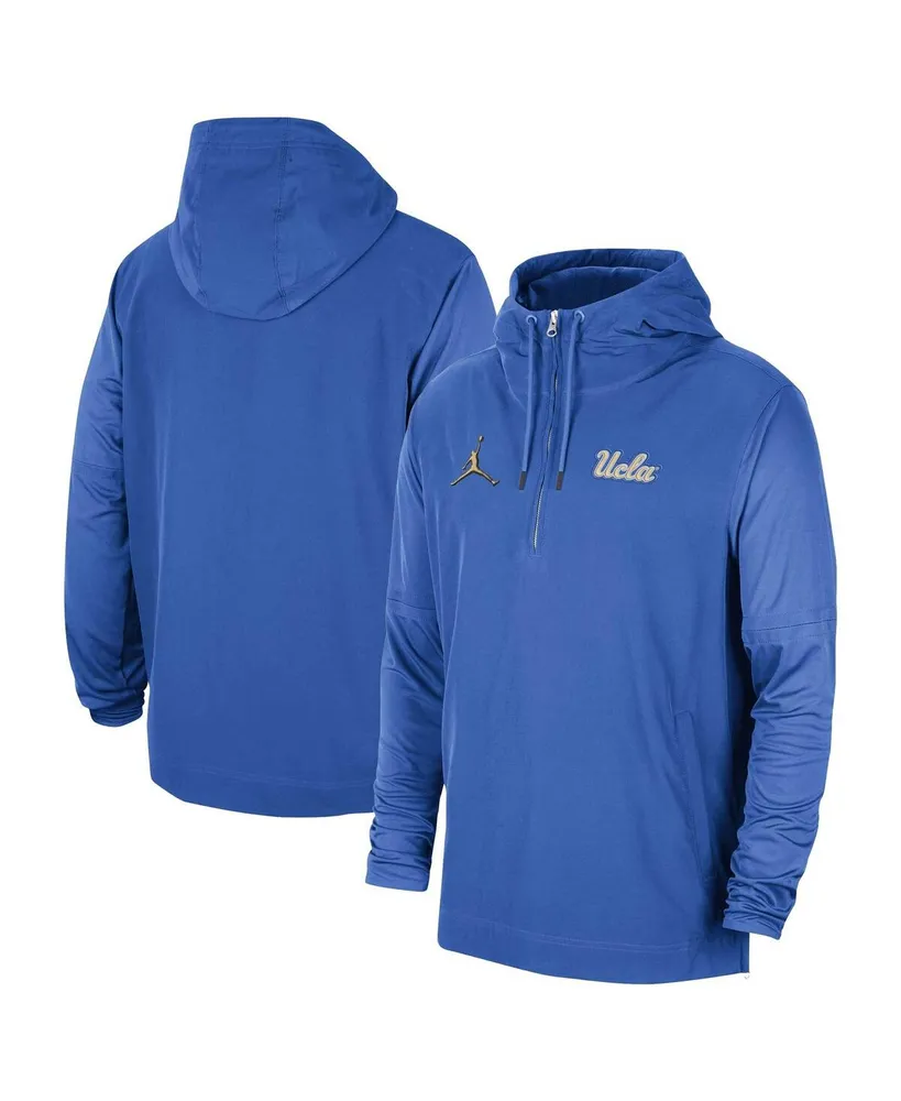 Men's Jordan Blue Ucla Bruins Player Half-Zip Jacket