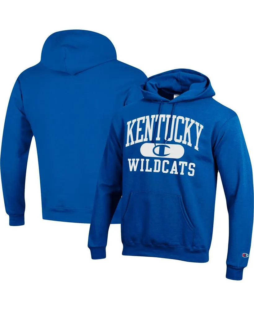 Men's Champion Royal Kentucky Wildcats Arch Pill Pullover Hoodie