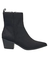 French Connection Women's Schrunch Block Heel Booties