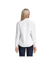 Lands' End Petite No Iron Button Front Shirt