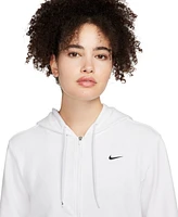 Nike Women's Dri-fit One French Terry Full-Zip Hoodie