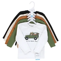 Hudson Baby Toddler Boys Long Sleeve T-Shirts