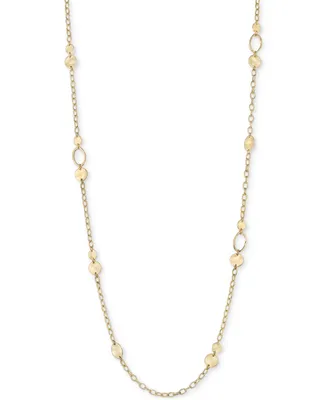 Style & Co Mixed-Metal Beaded Long Necklace, 42-1/2" + 3" extender, Created for Macy's