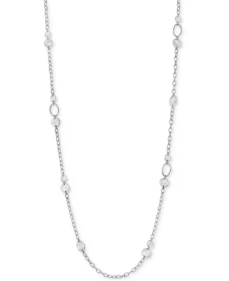 Style & Co Mixed-Metal Beaded Long Necklace, 42-1/2" + 3" extender, Created for Macy's