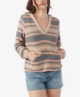 O'Neill Juniors' Catamaran Striped Hooded Sweater