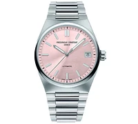 Frederique Constant Women's Swiss Automatic Highlife Stainless Steel Bracelet Watch 34mm