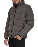 Calvin Klein Men's Puffer With Set Bib Detail, Created for Macy's
