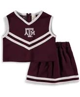 Big Girls Maroon Texas A&M Aggies Two-Piece Cheer Set