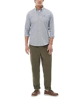 Barbour Men's Turner Tailored-Fit Micro-Houndstooth Button-Down Shirt