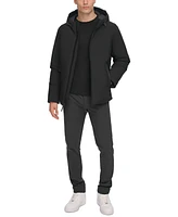 Dkny Men's Hooded Full-Zip Jacket