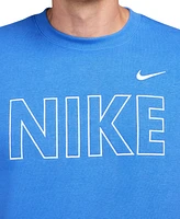 Nike Men's Sportswear Club Fleece Embroidered Logo Sweatshirt