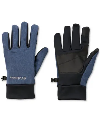 Columbia Men's Cascade Ridge Soft-Shell Logo Gloves