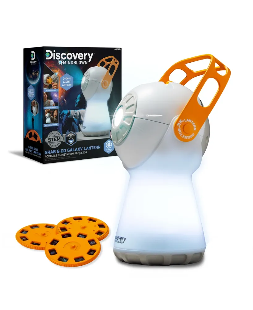 Discovery #Mindblown Galaxy Lantern Portable Planetarium Projector