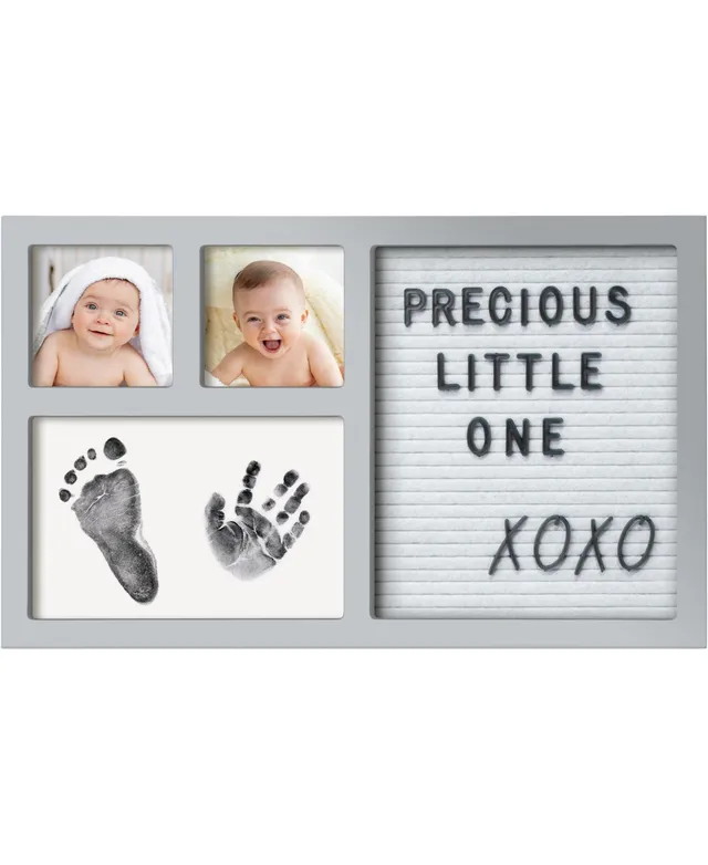 KeaBabies Heartfelt Inkless Baby Hand & Footprint Frame Kit with