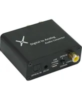 XtremPro 65002 Digital to Analog Audio Converter with Usb Power Cable & Ac Adaptor