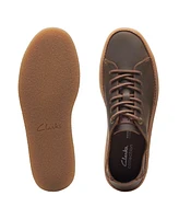 Clarks Men's Collection Oakpark Leather Low Top Casual Shoes