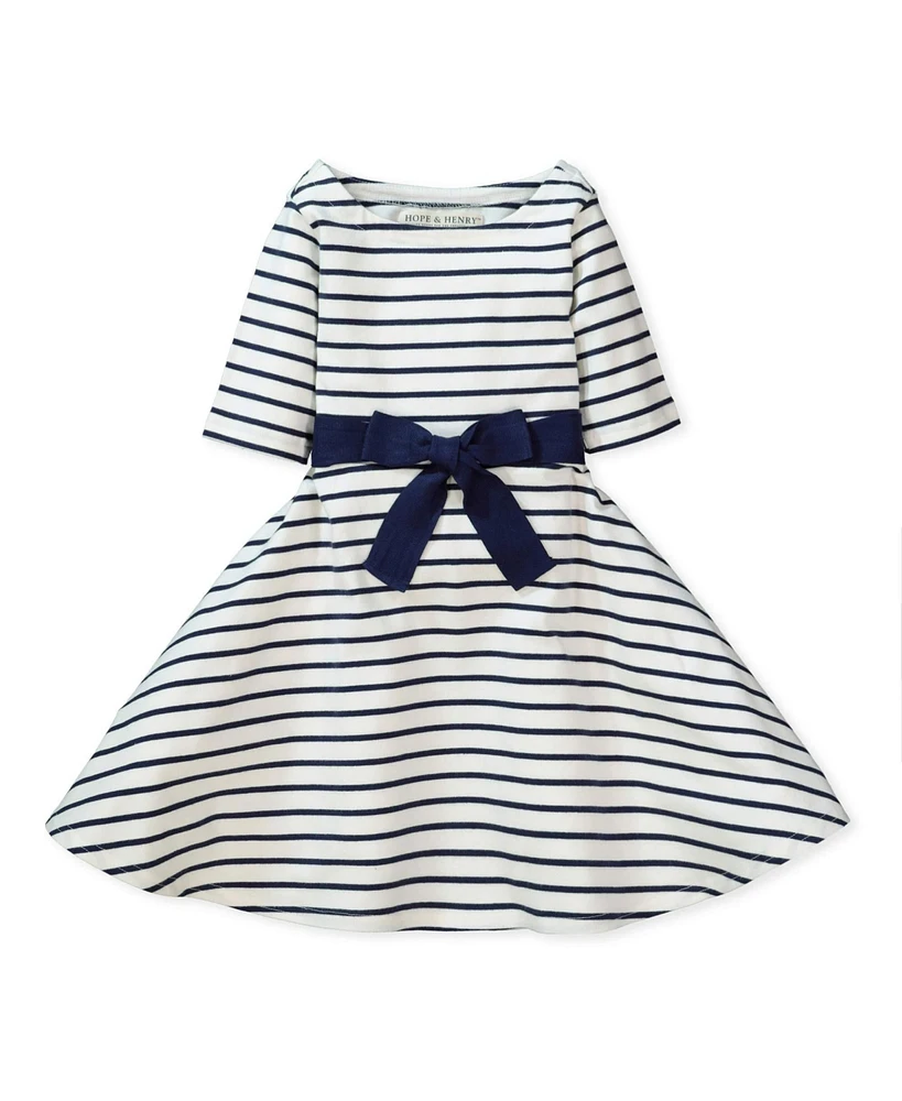 Hope & Henry Girls Lightweight Skater Dress