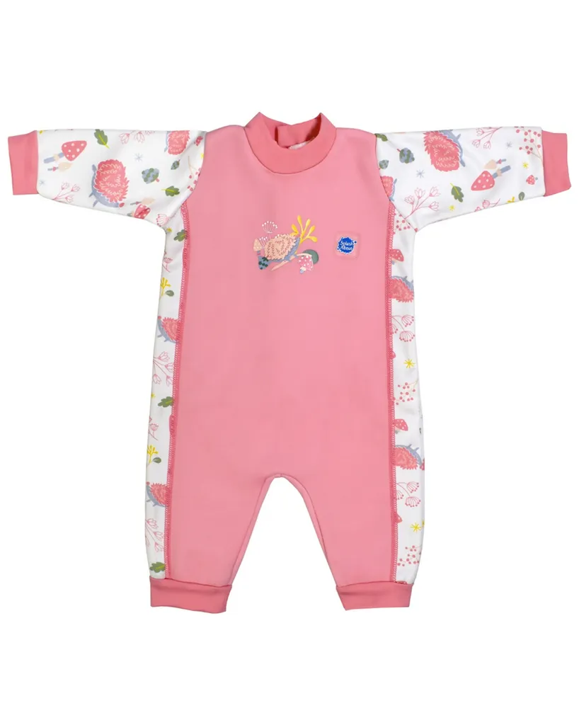 Splash About Baby Girls Forest Print Warm One Wetsuit