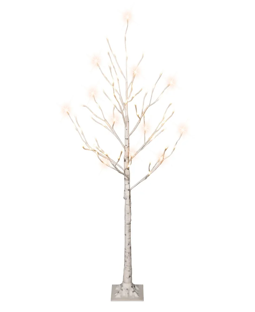 Puleo 4' Pre-Lit Artificial Twig Tree