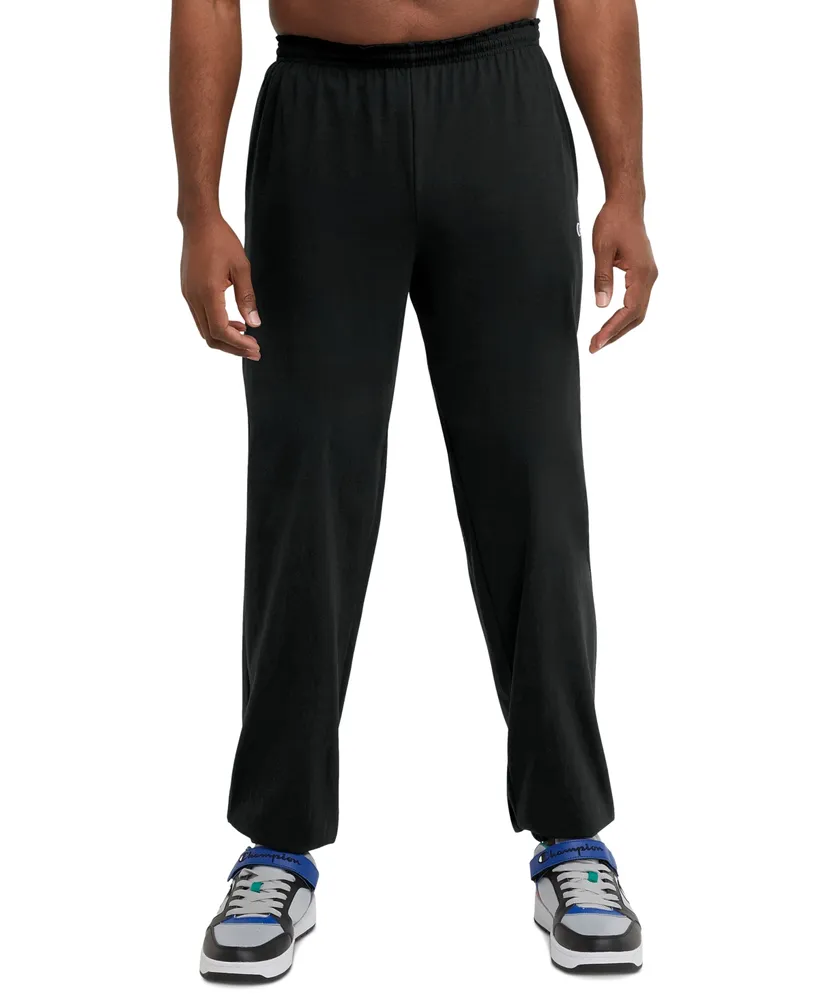 Champion Men's Big & Tall Standard-Fit Jersey-Knit Sweatpants