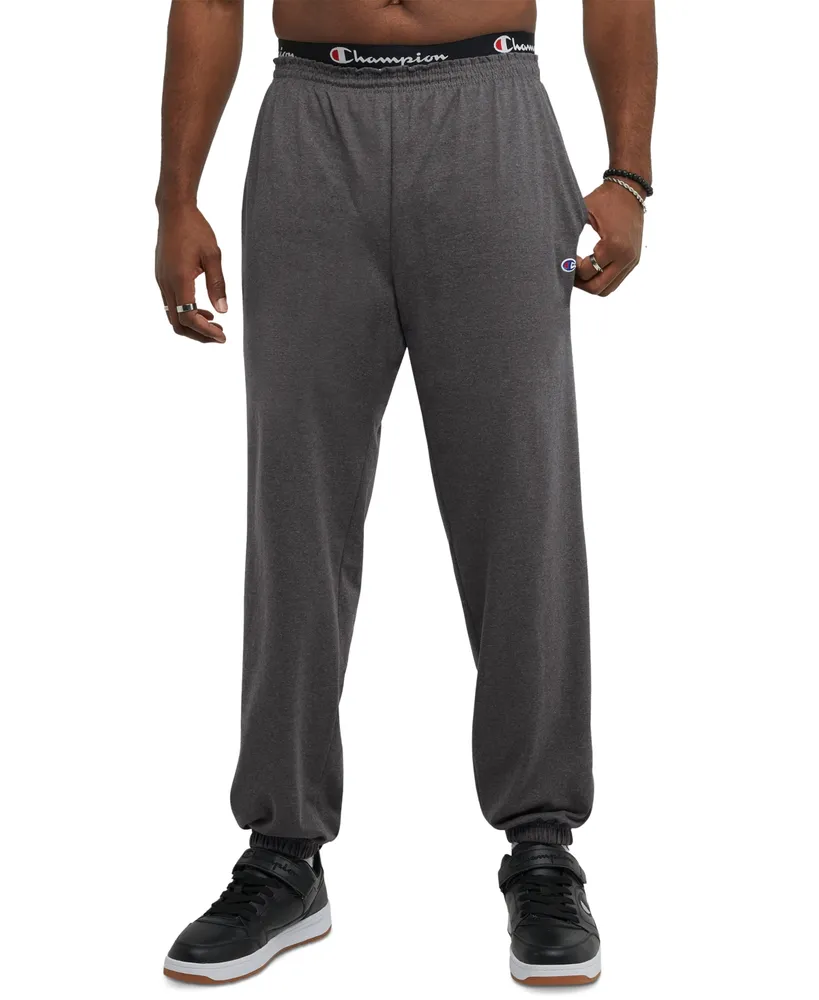 Champion Men's Big & Tall Standard-Fit Jersey-Knit Sweatpants