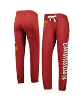 Women's G-iii 4Her by Carl Banks Burgundy Washington Commanders Scrimmage Fleece Pants