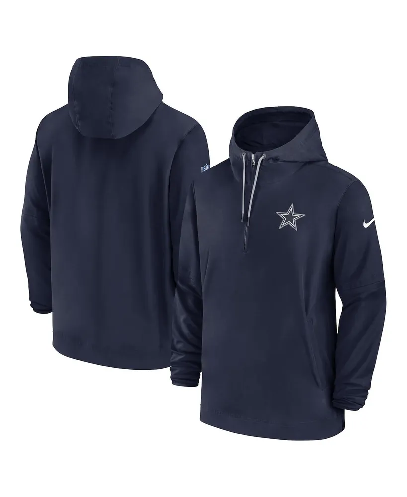 Dallas Cowboys Nike Sideline Shield Hybrid Full-Zip Jacket - Navy