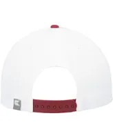 Men's Colosseum White Temple Owls Take Your Time Snapback Hat